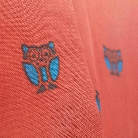 Band of Gypsies Red Sheer Ruffle Blouse - Picture 10 of 12